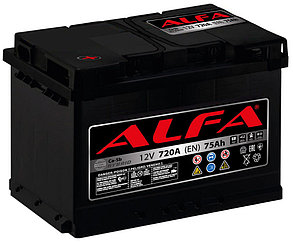 Аккумулятор ALFA Hybrid 75 L (720A, 278*175*190)