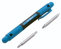 Отвертка-ручка для точных работ 4 в 1 CrV, PH0; PH000;SL1,5; SL3 - 33-2-715