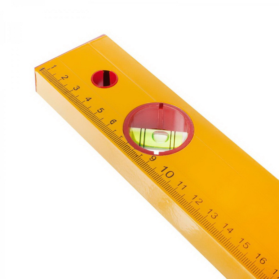 REMOCOLOR Уровень Yellow 800 мм, алюминиевый коробчатый корпус, 3 акриловых глазка, линейка - 17-0-008 - фото 1 - id-p131773025