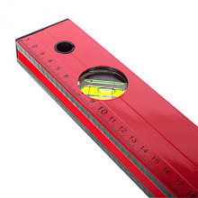 Уровень Red 1000 мм, алюминиевый коробчатый корпус, фрезерованная грань, 3 акриловых глазка - 17-1-010