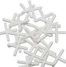 REMOCOLOR Крестики пластиковые для укладки плитки, 1,5 мм (уп. 200 шт.) - 47-0-015