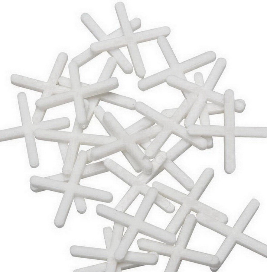 Крестики пластиковые для укладки плитки, 2,5 мм (уп. 200 шт.) - 47-0-025