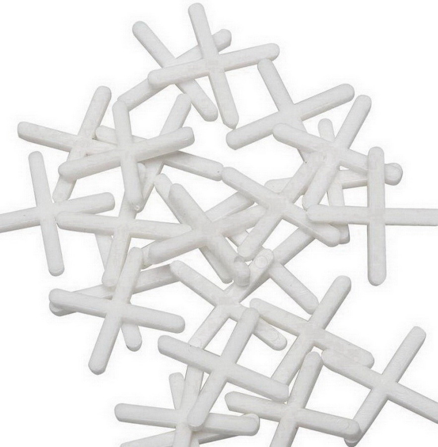 Крестики пластиковые для укладки плитки, 3 мм (уп. 150 шт.) - 47-0-030 - фото 1 - id-p131774131