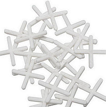 Крестики пластиковые для укладки плитки, 4 мм (уп. 100 шт.) - 47-0-040