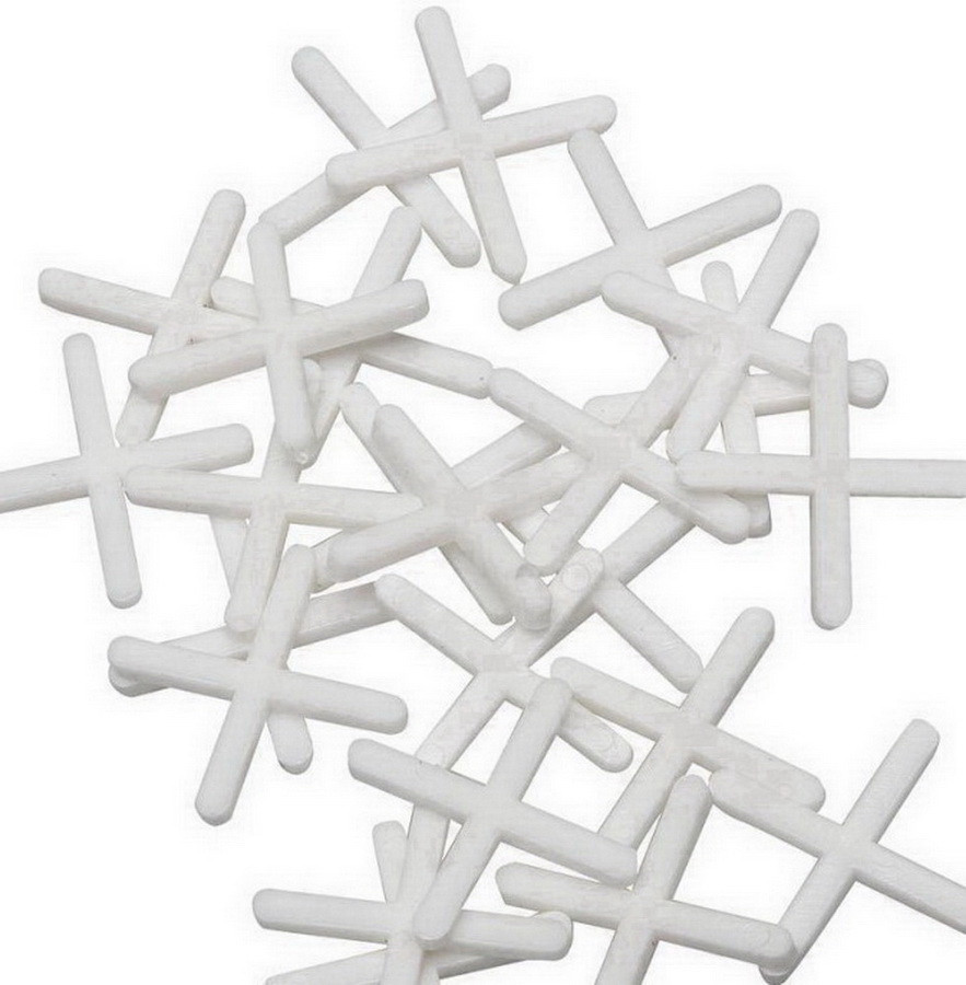 Крестики пластиковые для укладки плитки, 4 мм (уп. 100 шт.) - 47-0-040 - фото 1 - id-p131774132