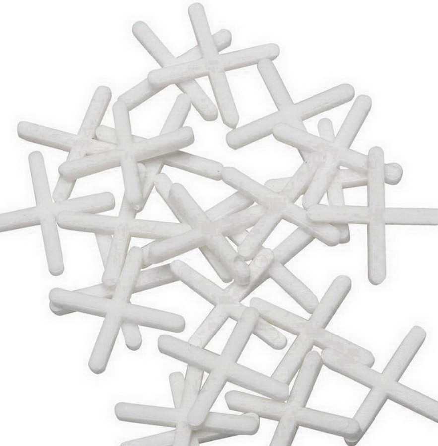 REMOCOLOR Крестики пластиковые для укладки плитки, 5 мм (уп. 100 шт.) - 47-0-050
