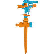 Распылитель для шланга импульсный, с регулировкой угла горизонта, пластиковый - 64-2-002