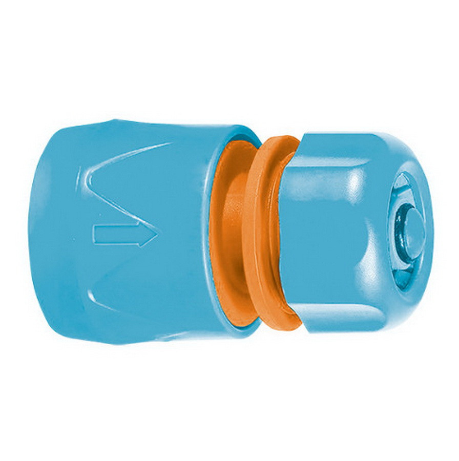 REMOCOLOR Соединитель быстросъемный, с аквастопом, для шланга пластиковый, 1/2 - 64-2-018 - фото 1 - id-p151750559