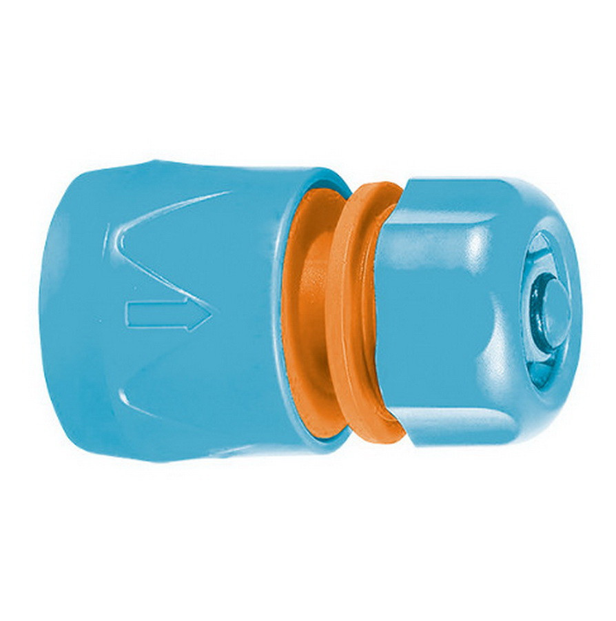 REMOCOLOR Соединитель быстросъемный, с аквастопом, для шланга пластиковый, 3/4 - 64-2-019 - фото 1 - id-p151750560