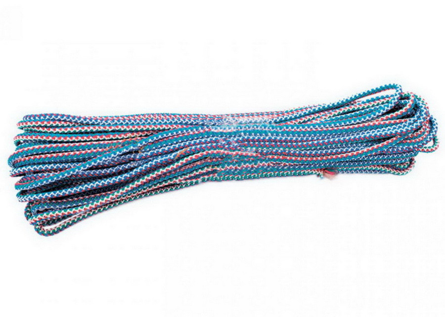 Шнур вязаный полипропиленовый цветной, 140 кгс, сердечник полипропилен, ⌀ 8 мм, длина 20 м - 51-2-048