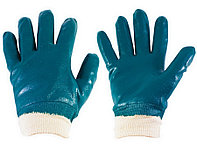 Перчатки маслобензостойкие с полным нитриловым покрытием, размер L - 24-2-011