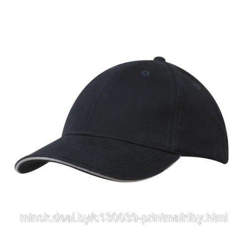 БЕЙСБОЛКА HEADWEAR 4210NV/WH синий