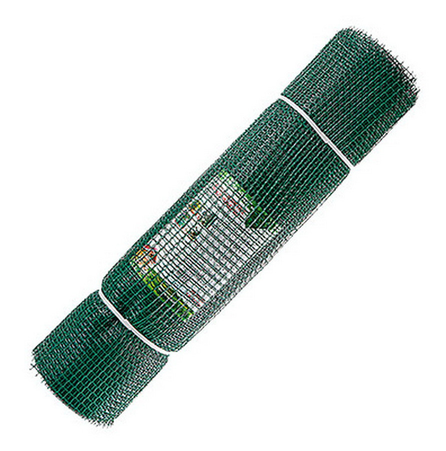 REMOCOLOR Сетка садовая заборная пластиковая, ячейка 15 х 15 мм, высота 1 м, длина 20 м - 66-0-016 - фото 1 - id-p131774498