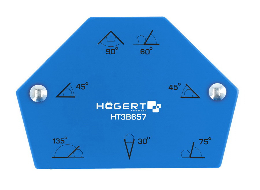 HOEGERT Шестигранный магнитный угольник для сварочных работ 11,5кг - HT3B657 - фото 1 - id-p134222418