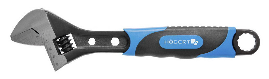 HOEGERT Разводной ключ 10/250 мм - HT1P554
