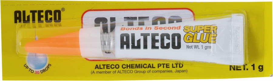 КИТАЙ Клей секундный ALTECO Super ГЕЛЬ, 3 г  ГРУЗИМ КРАТНО 12 - AL-SG