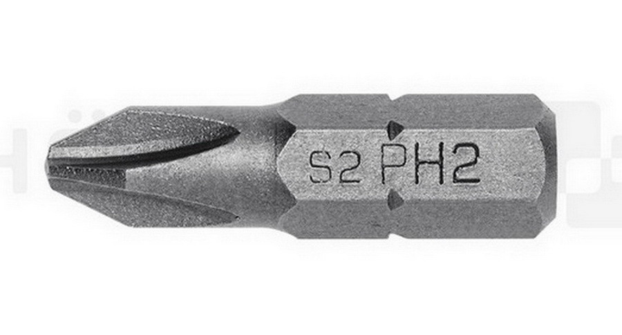 Биты PH3, 25 мм, сталь S2, 5 шт. арт. ht1s303