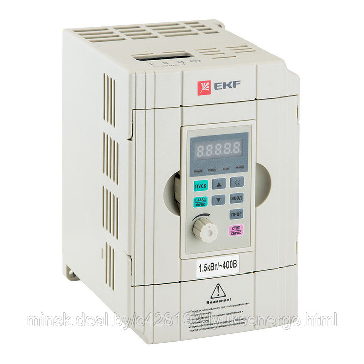 Преобразователь частоты от 1,5 до 2,2кВт 3х400В VECTOR-100 EKF PROxima