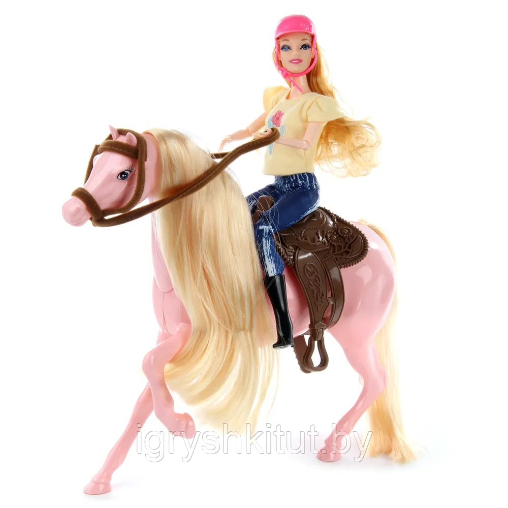 Игровой набор "Кукла с лошадкой и аксессуарами", арт.BYL33023-1 - фото 3 - id-p201849371