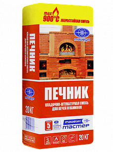 Жаростойкий состав «Тайфун Мастер» ПЕЧНИК 20кг
