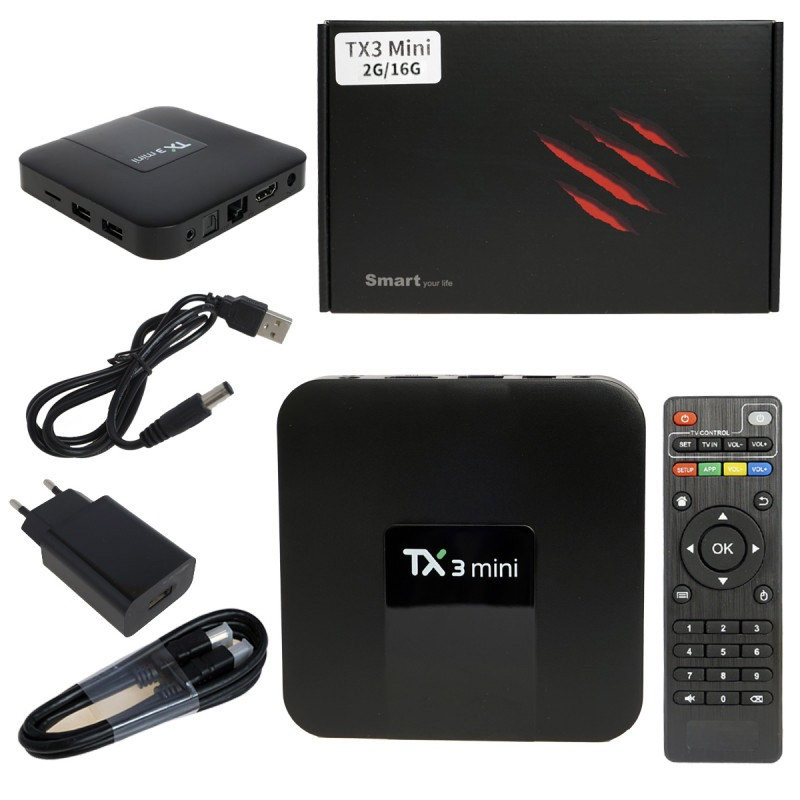 Смарт-ТВ приставка TV BOX TX3 Mini (2Gb/16Gb)