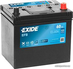 Аккумуляторная батарея 60Ah EXIDE EFB Start&Stop EL604