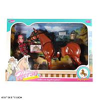 Игровой набор "Кукла с лошадкой и аксессуарами", арт.BYL33029-1
