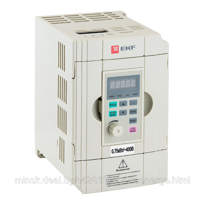 Преобразователь частоты от 0,75 до 1,5кВт 3х400В VECTOR-100 EKF PROxima