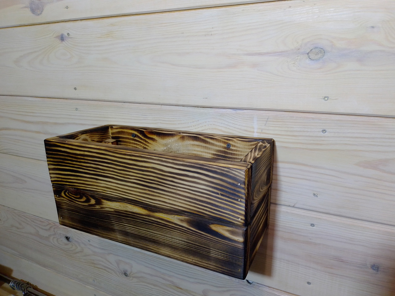 Ящик деревянный (цветочница) 360х160х165 мм - фото 4 - id-p201850472