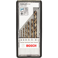 Набор сверл по металлу Robust Line HSS-Co 2-8 мм (6 шт) BOSCH (2607019924)