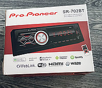 Автомагнитола Pro.Pioneer SR-702BT с Bluetooth, Пульт ДУ