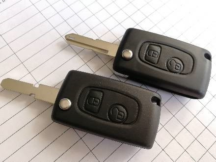 Корпус ключа Peugeot 206, 406 - фото 1 - id-p201856801