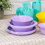 Набор посуды на 4 персоны «Весёлая компания», 36 предметов, фото 2