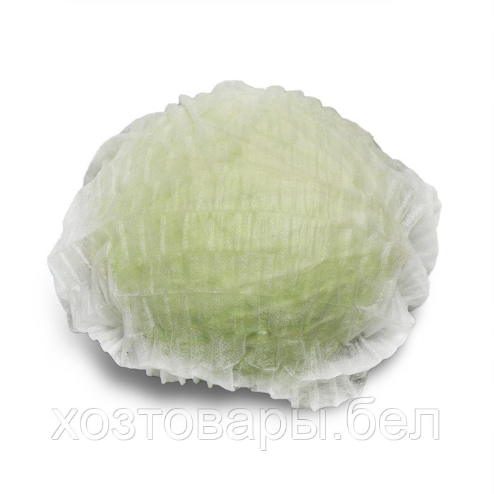 Шапочки для капусты, на резинке, спанбонд 10гр/м2, белый (в наборе 10 шт) Greengo