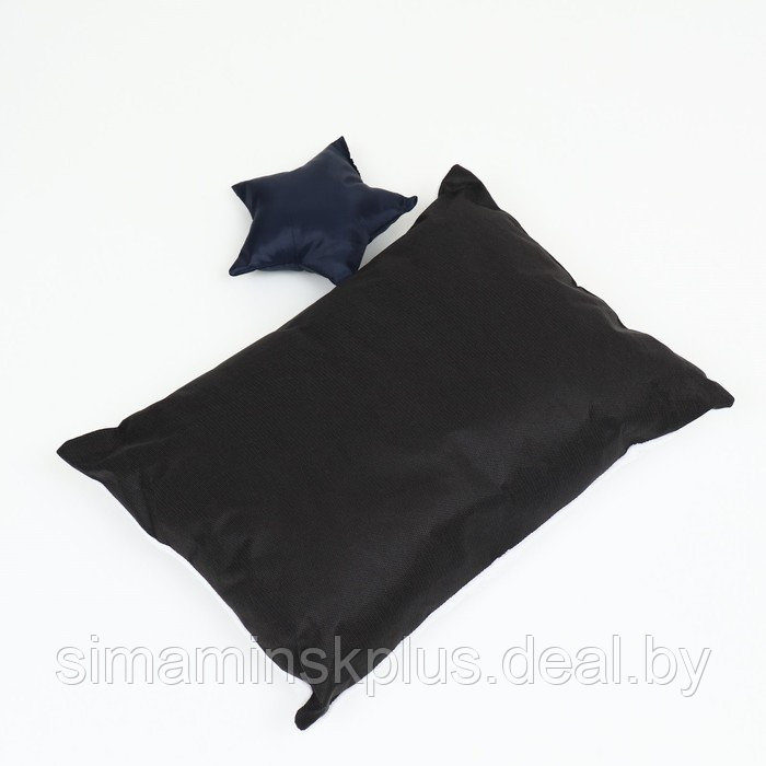 Лежанка со звездочками , 50 х 40 х 15 см, подушка из бязи, флиса, - фото 7 - id-p201857045