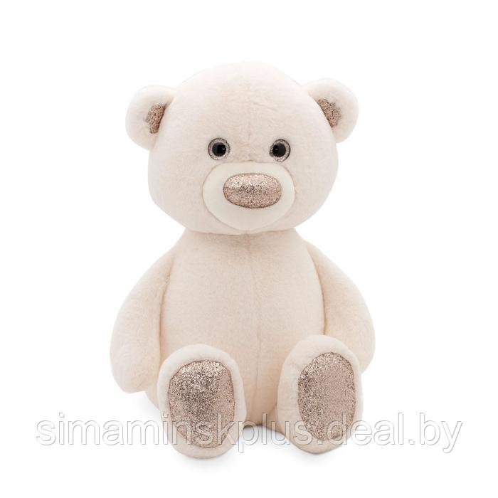 Мягкая игрушка «Медвежонок Пушистик» молочный, 35 см - фото 1 - id-p201860328