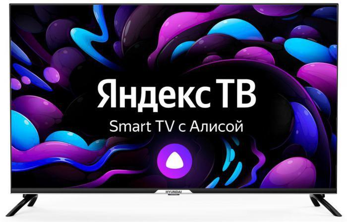 Телевизор с голосовым управлением HYUNDAI H-LED43BU7003 UHD SMART Яндекс 43 дюйма