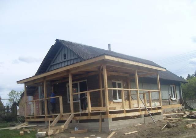 Подъем деревянного дома - фото 2 - id-p184414152