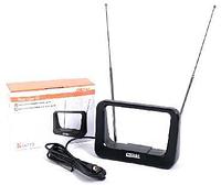 Телевизионная антенна комнатная СИГНАЛ SAI-119 DVB-T2/ДМВ+МВ активная с усилителем