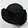 Шапка - ушанка сувенирная унисекс / экомех и плащевая ткань / демисезонный головной убор Белая 56 размер, фото 3