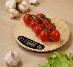 Электронные бамбуковые кухонные весы Electronic Kitchen Scale (до 5 кг) - фото 1 - id-p201863836