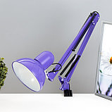 Настольная лампа "Джуни" Е27 40Вт фиолетовый 16х16х90 см, фото 4