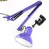 Настольная лампа "Джуни" Е27 40Вт фиолетовый 16х16х90 см, фото 5