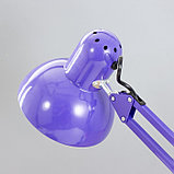 Настольная лампа "Джуни" Е27 40Вт фиолетовый 16х16х90 см, фото 7