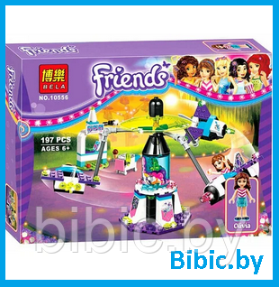 Детский конструктор Парк развлечений 10556 для девочек аналог лего lego дом френдс friends подружки - фото 1 - id-p201871994