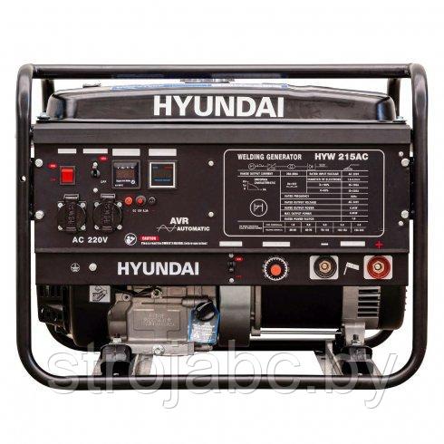 Генератор бензиновый сварочный HYW215AC HYUNDAI - фото 2 - id-p201872690