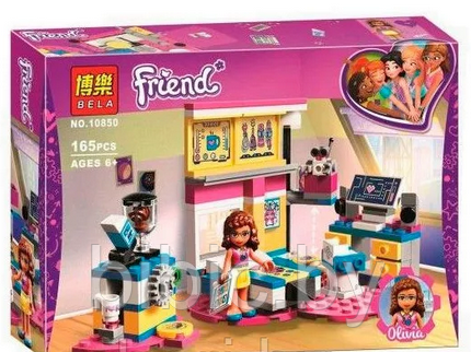 Детский конструктор Дом Оливии 10850 для девочек аналог лего lego дом френдс friends подружки - фото 3 - id-p201874429