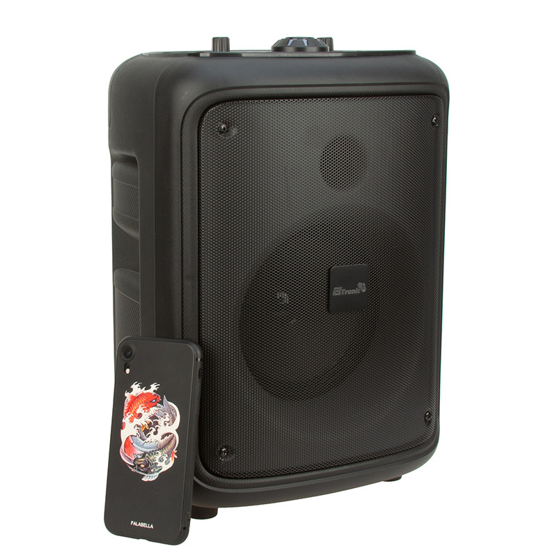 Портативная беспроводная bluetooth колонка Eltronic CRAZY BOX 100 Watts арт. 20-30 с проводным микрофоном и - фото 7 - id-p201865188
