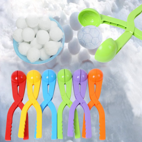 Игрушка для снега Снежколеп форма Мяч (снеголеп) диаметр шара 7 см, дл.37 см Фиолетовый - фото 1 - id-p179627645