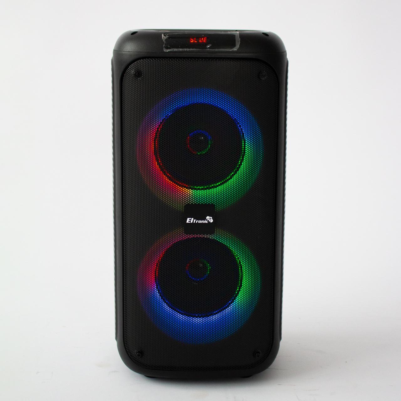 Портативная bluetooth колонка Eltronic DANCE BOX 220 Watts арт. 20-47 с LED-подсветкой и RGB светомузыкой, - фото 2 - id-p201865198